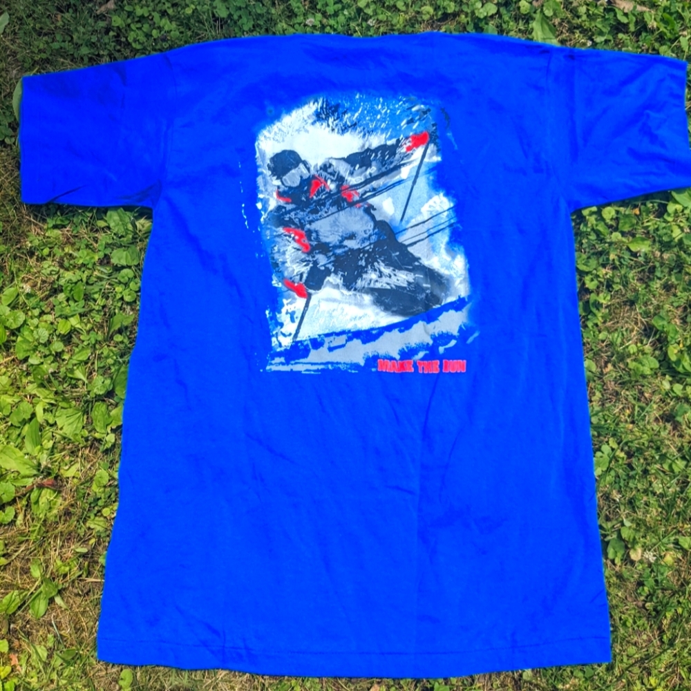 Vintage Marlboro Ski Adventure Gear Promo Shirt Single Stitch XL